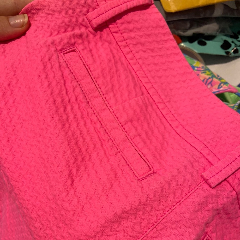 Lilly Pulitzer size 0 Callahan shorts PINK - Picture 4 of 4